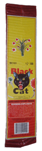 100 Strip Black Cat - Click Image to Close