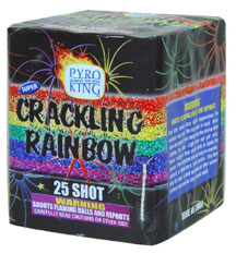 Super Crackling Rainbow 25 shot - Click Image to Close