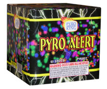 Pyro Alert 25 shot - Click Image to Close