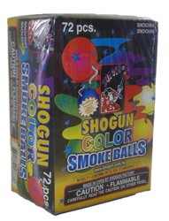 Shogun Color Smoke Ball (6pk.) - Click Image to Close